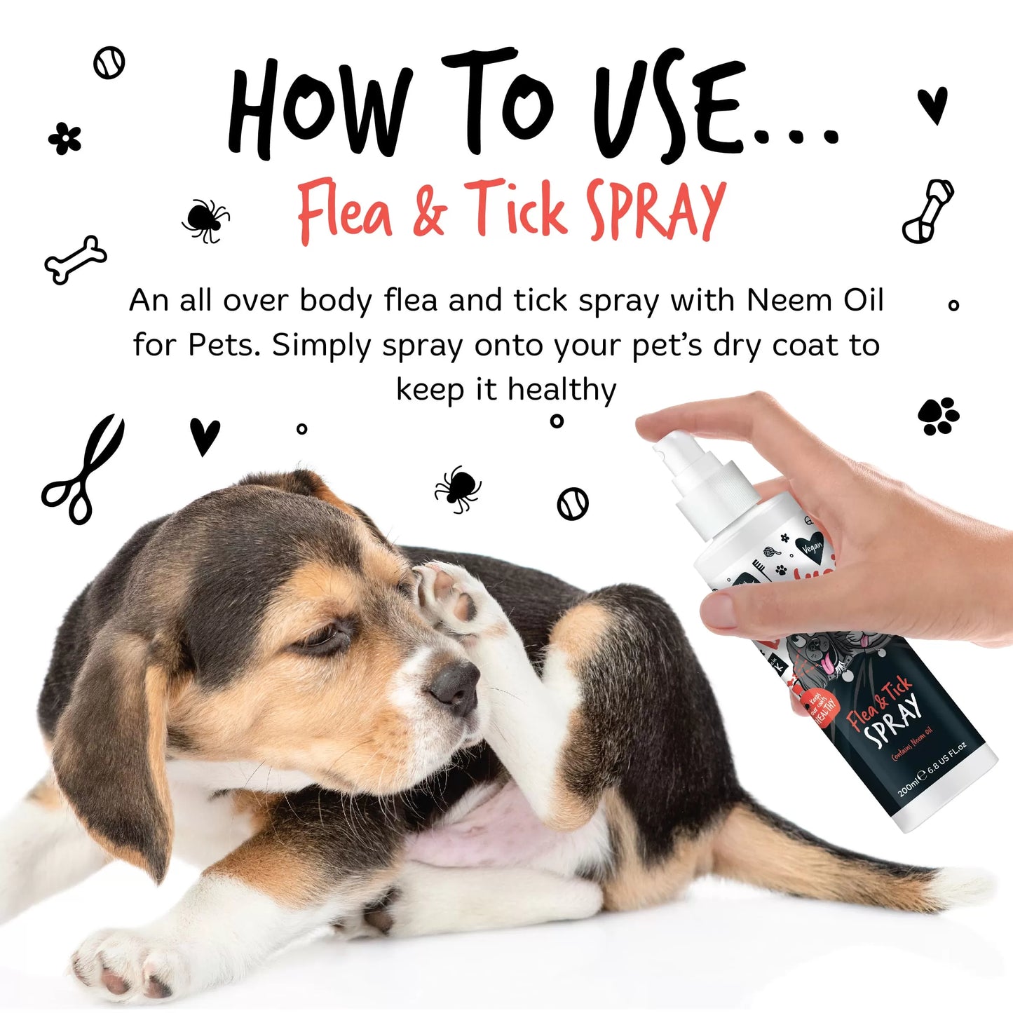 Bugalugs Flea & Tick Spray