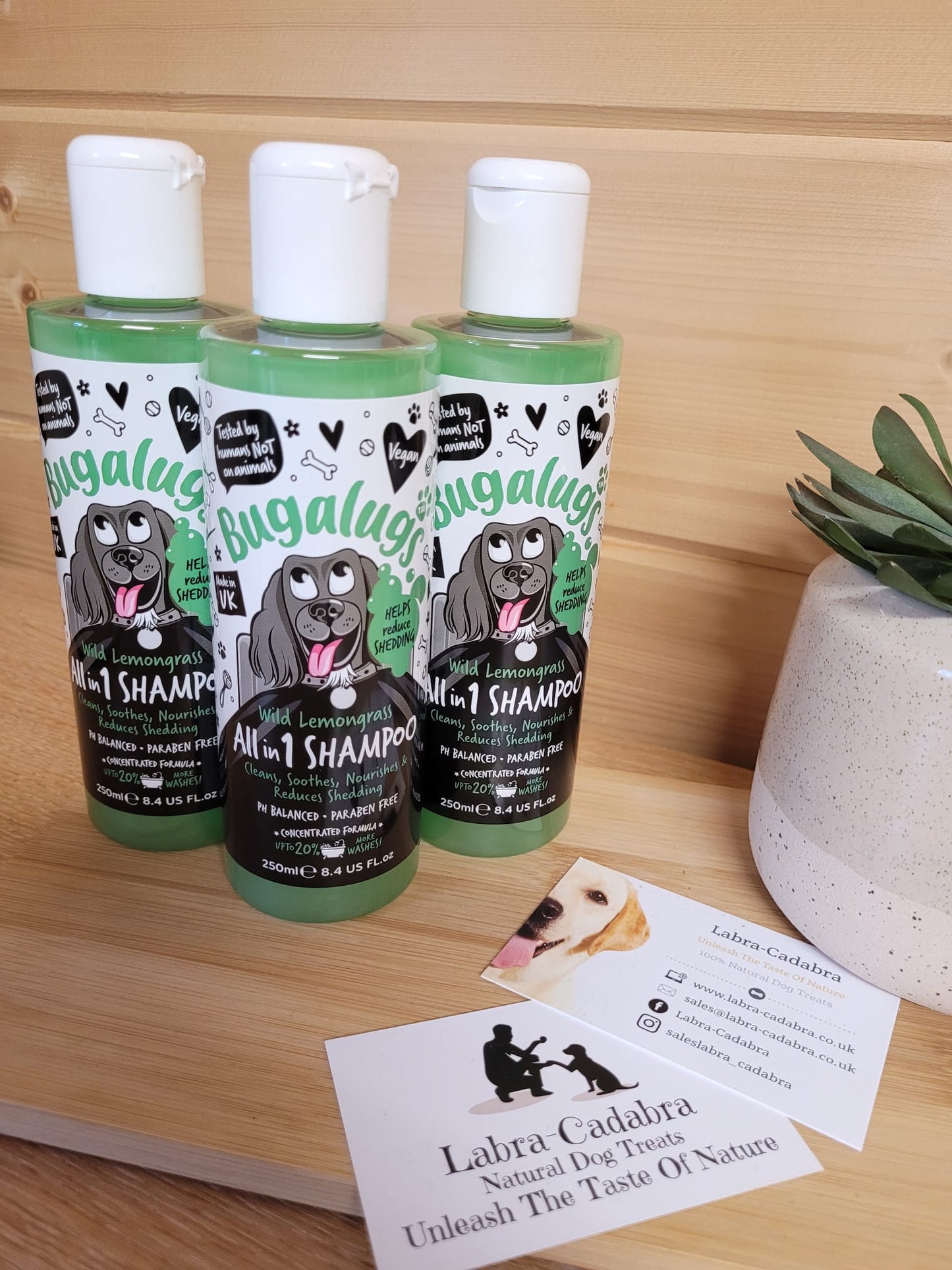 Bugalugs Wild Lemongrass All In One shampoo