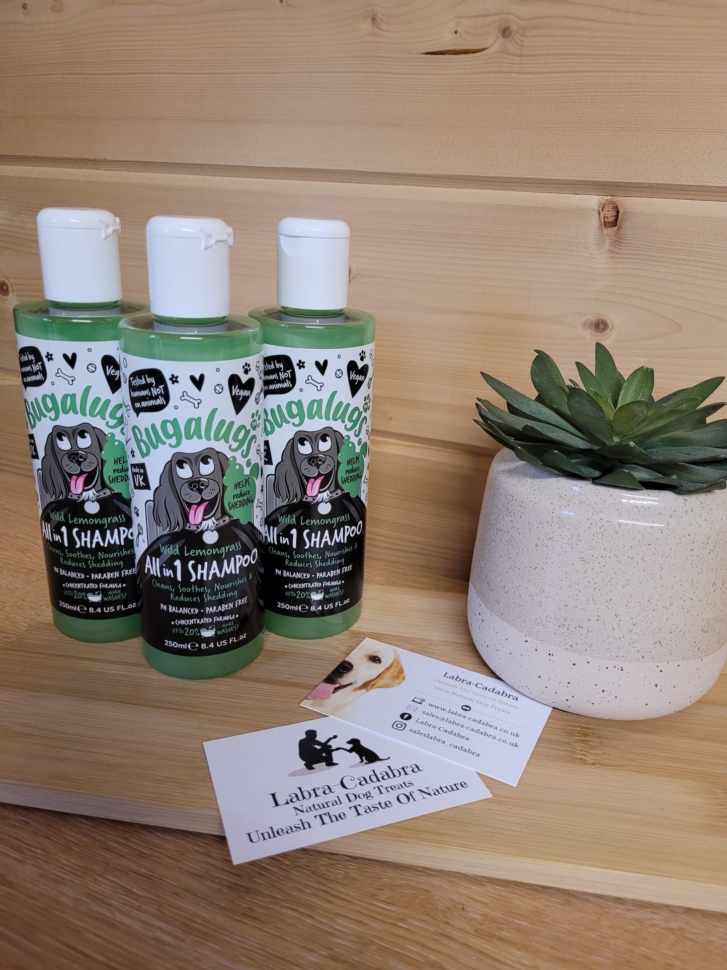 Bugalugs Wild Lemongrass All In One shampoo