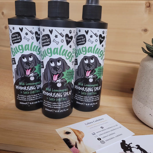 Bugalugs Wild Lemongrass Shed Control Deodorising Spray