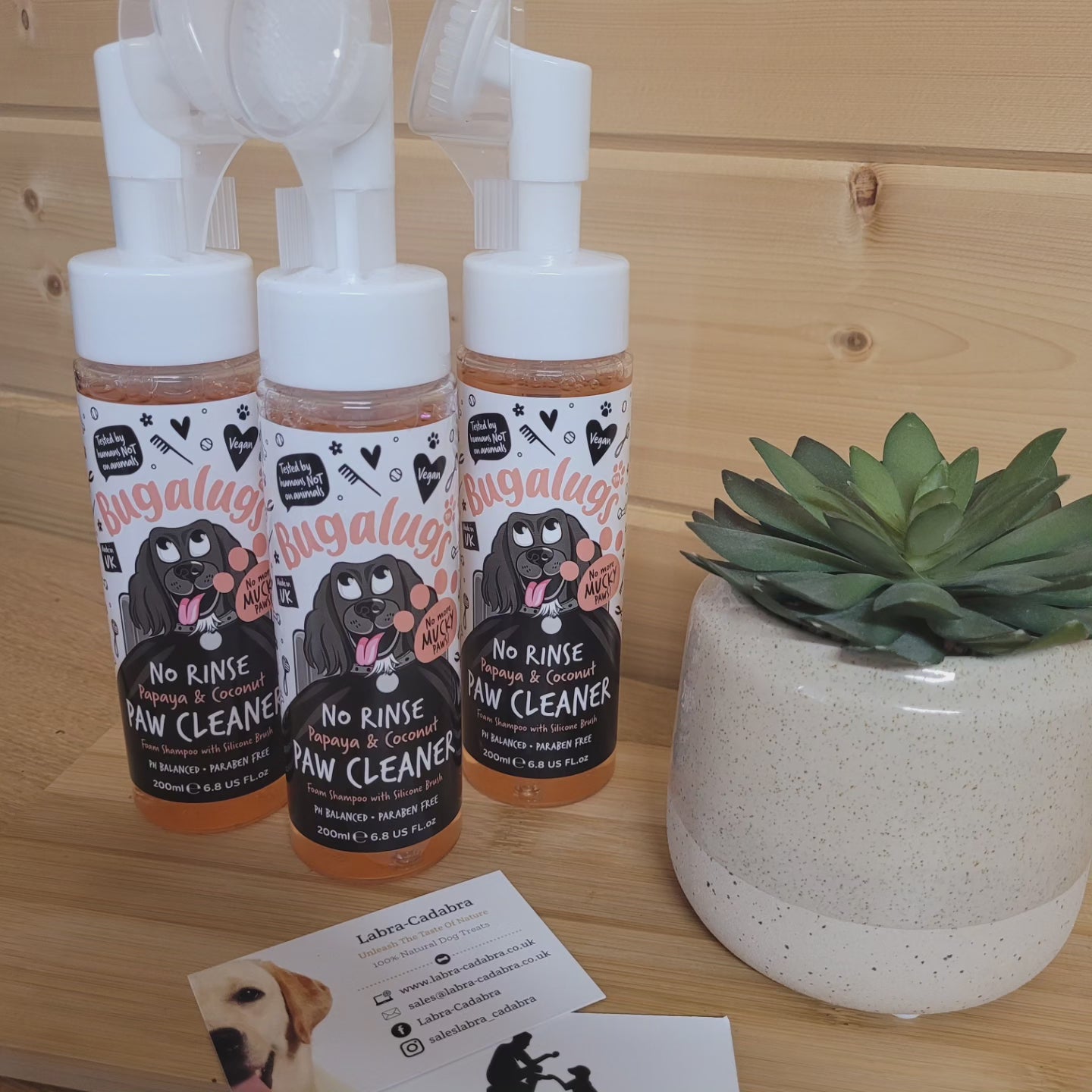 Bugalugs No Rinse Paw Cleaner